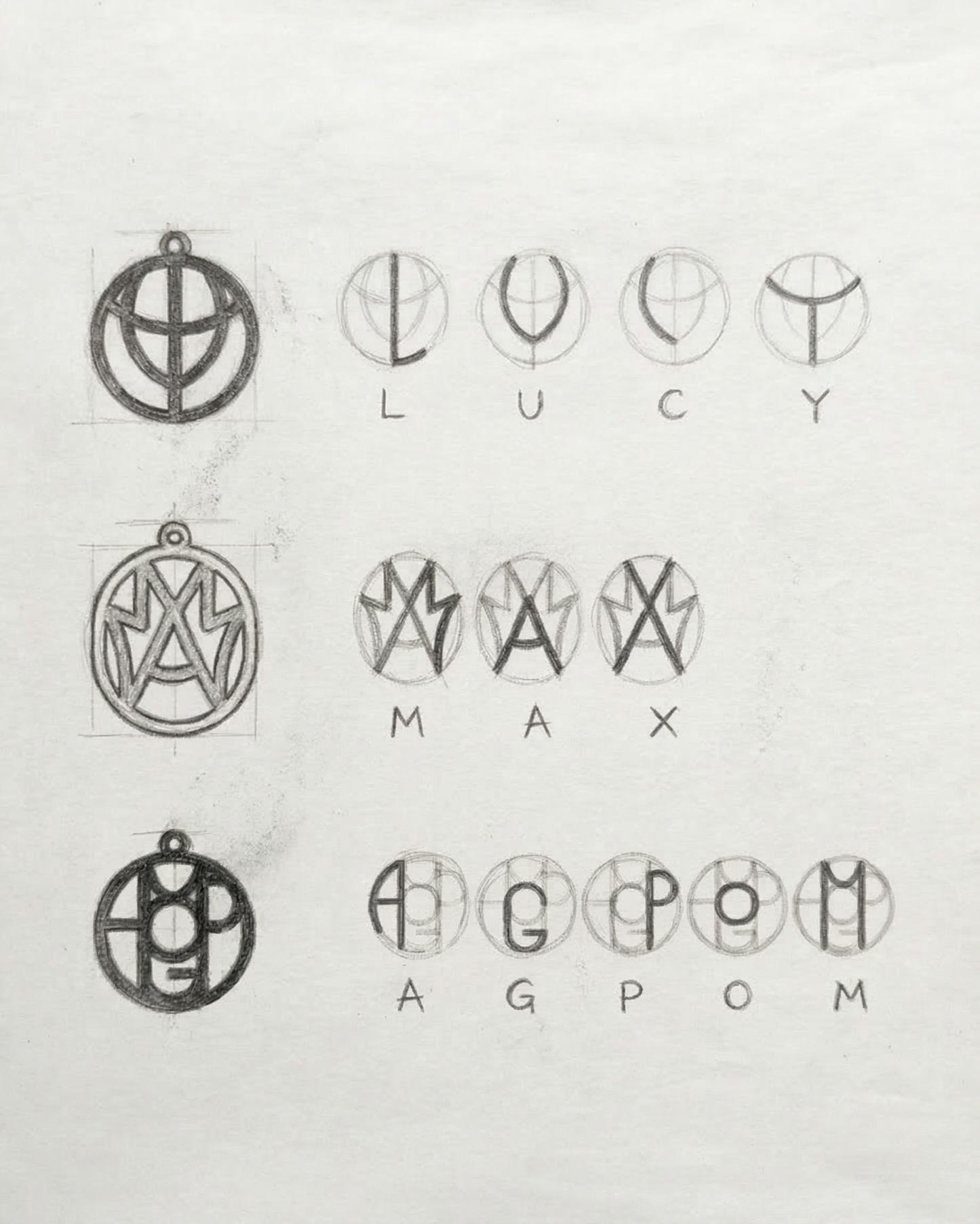 Collana Monogramma – Per il tuo fedele amico