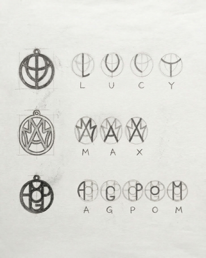 Collana Monogramma – Per il tuo fedele amico