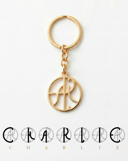 Portachiavi Monogramma su misura