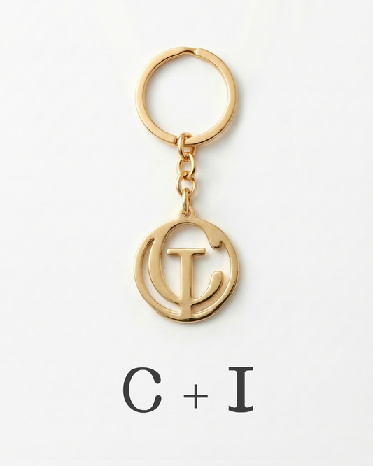 Portachiavi Iniziali Intrecciate