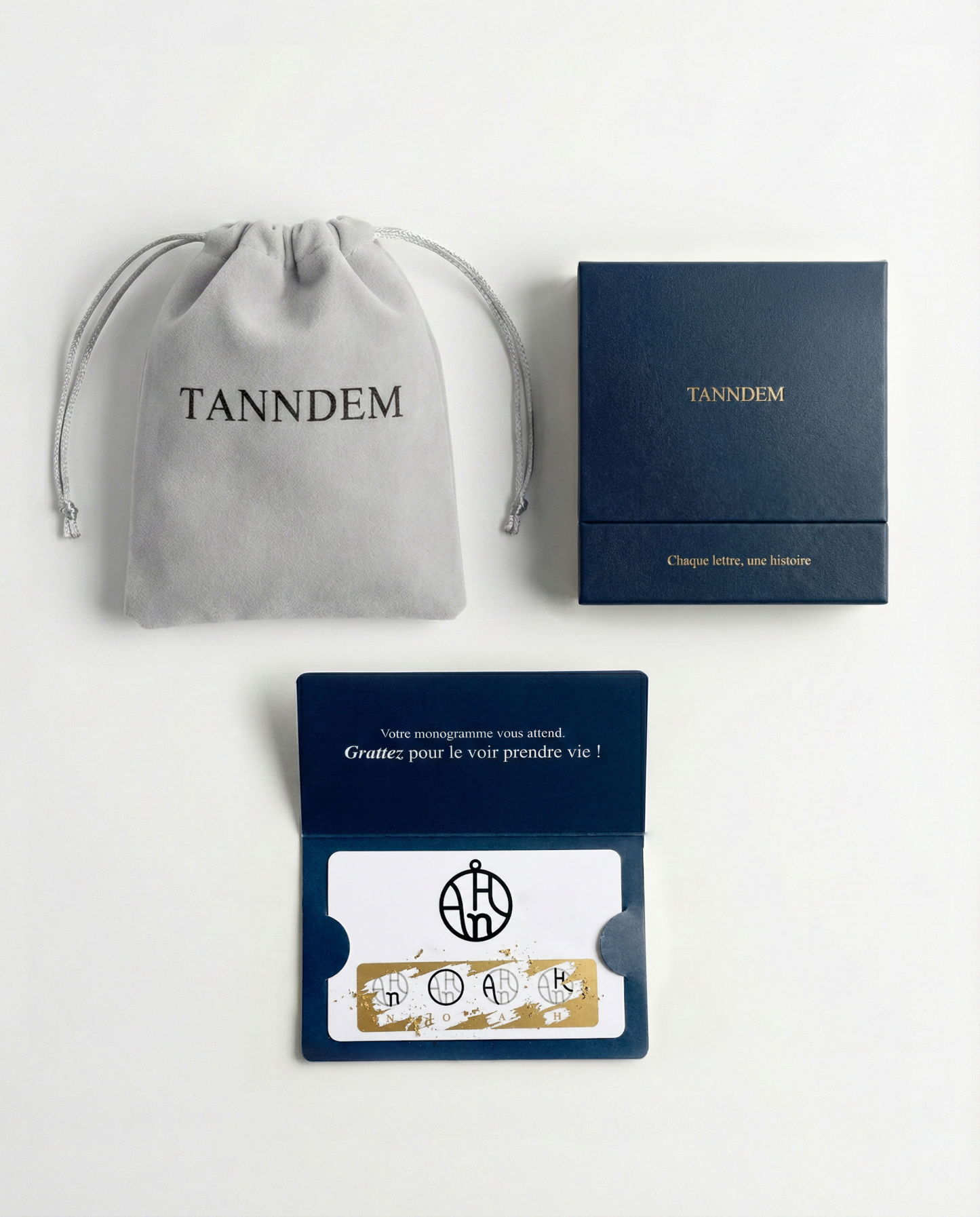 Portachiavi Monogramma su misura