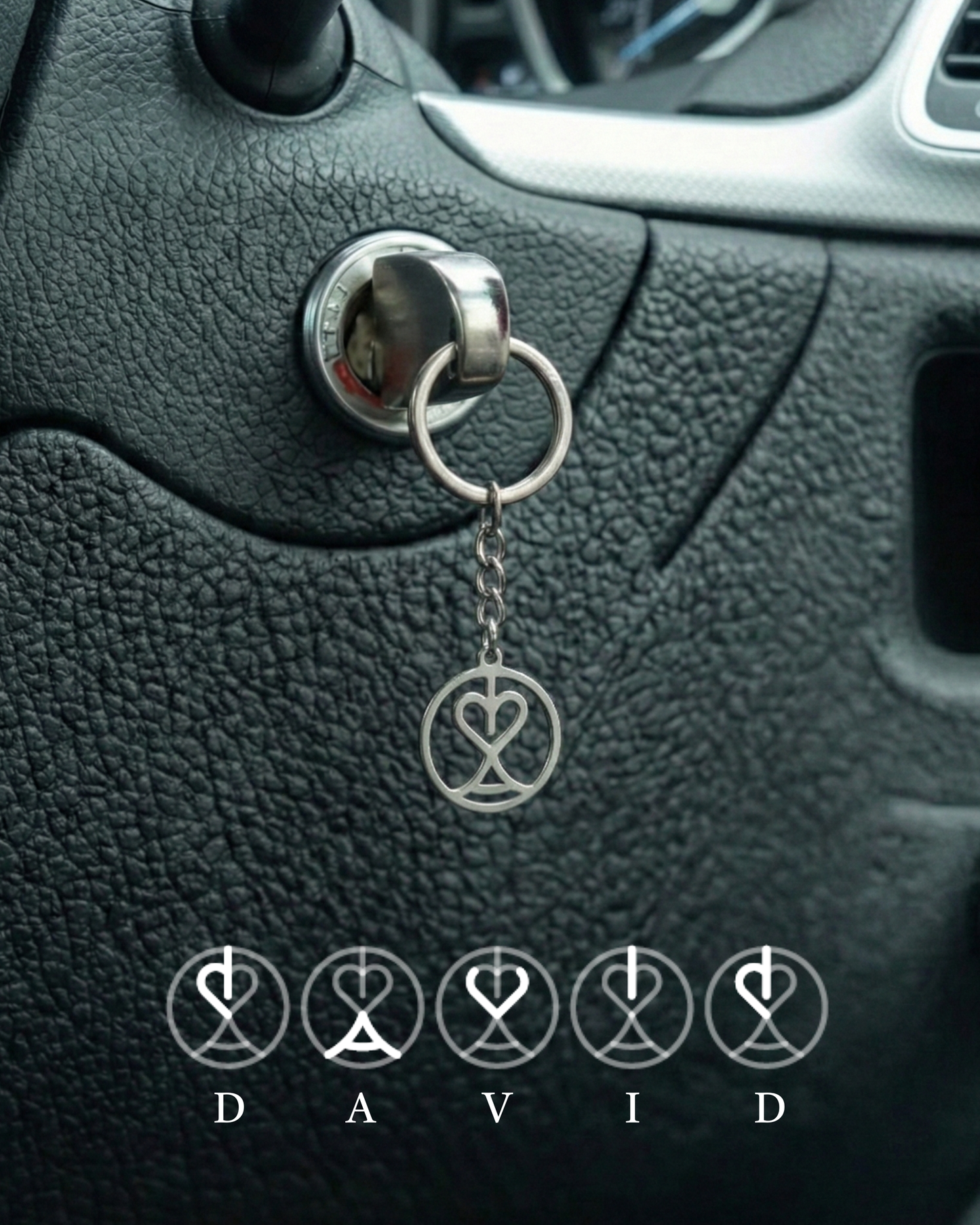 Portachiavi Monogramma su misura